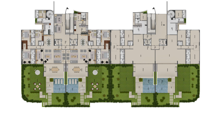Apartamento Jardim - André Carício - Opção personalizada com 3 suítes - 3 vagas de garagem - Piscina