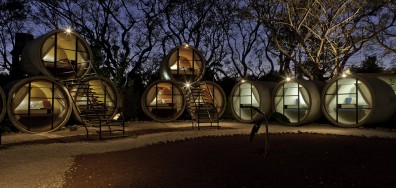 Tubo Hotel, localizado na cidade mexicana Tepoztlán