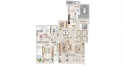 Apartamento Opção 3 Tipo Eliane Kruschewsky -  235,12m²