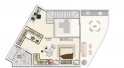 Duplex de 92,36 m² - Pavimento Superior