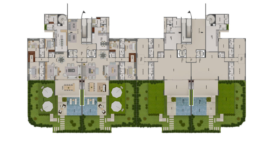 Apartamento Jardim - Humberto Zirpoli  Opção personalizada com 3 suítes; 3 vagas de garagem; Piscina;