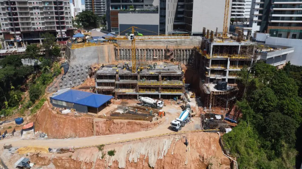 Agosto Acompanhamento de obra do empreendimento Legacy