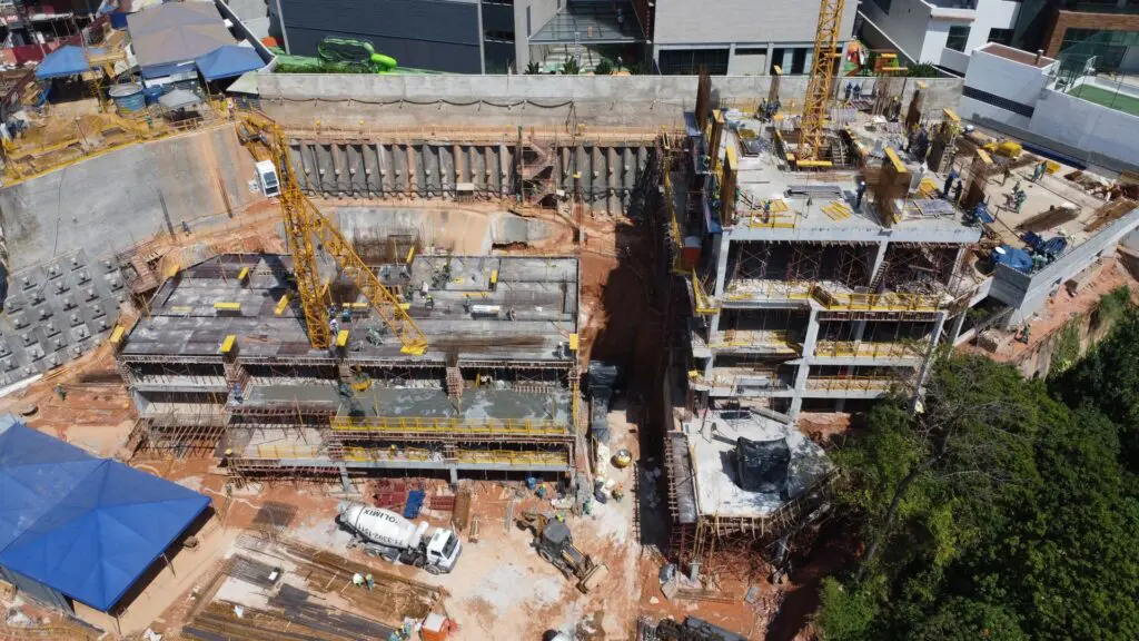 Agosto Acompanhamento de obra do empreendimento Legacy