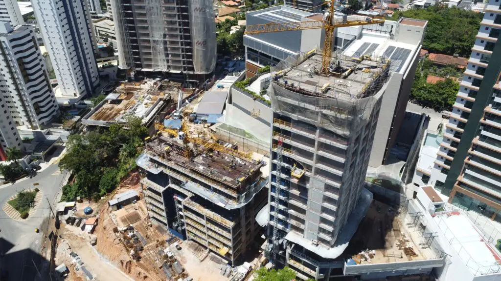Novembro Acompanhamento de obra do empreendimento Legacy