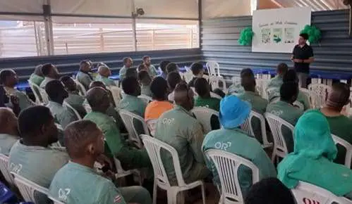 Treinamento sobre tipos de assédio e formas de violência