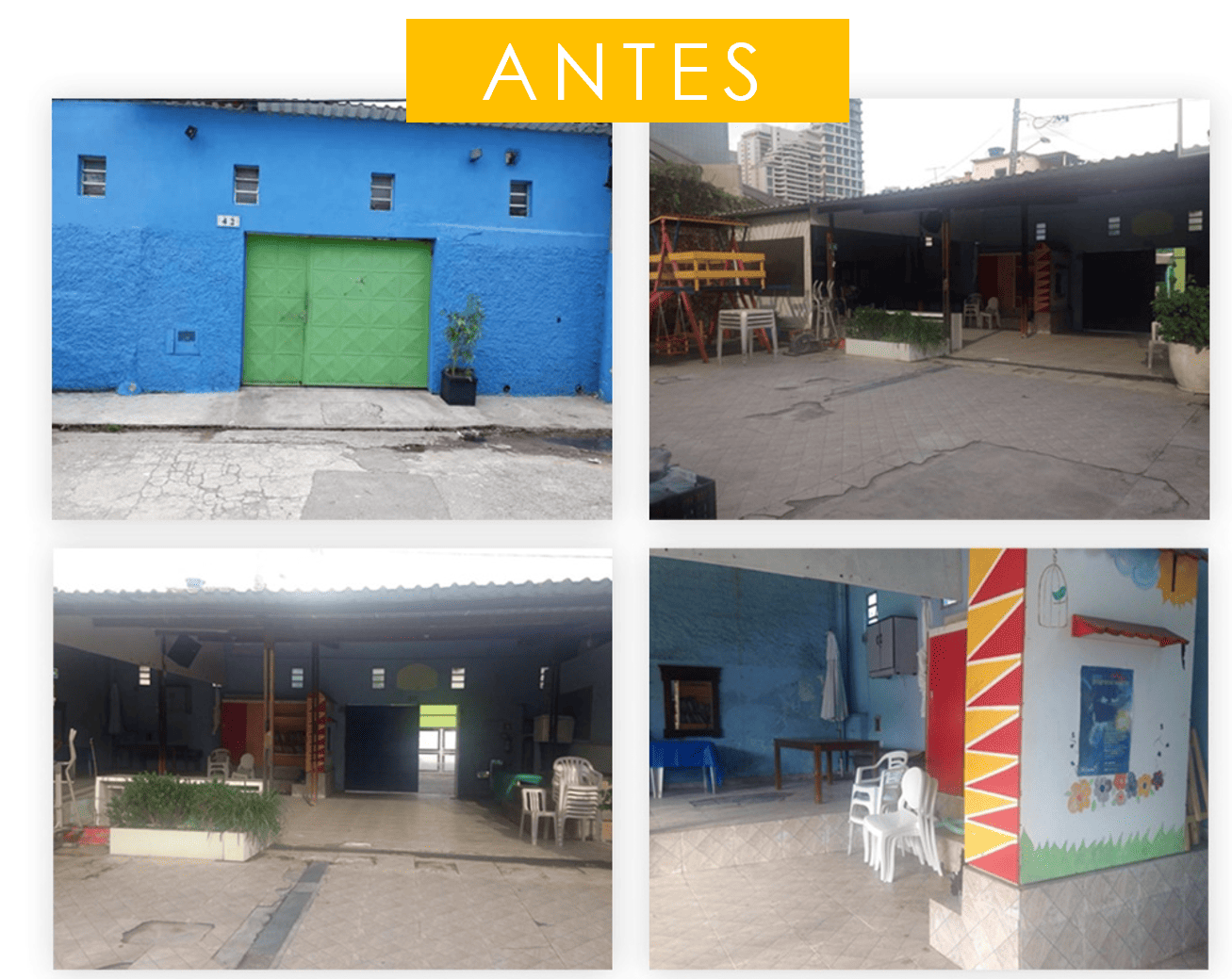Reconstrução da sede da Associação Maria Helen Drexel