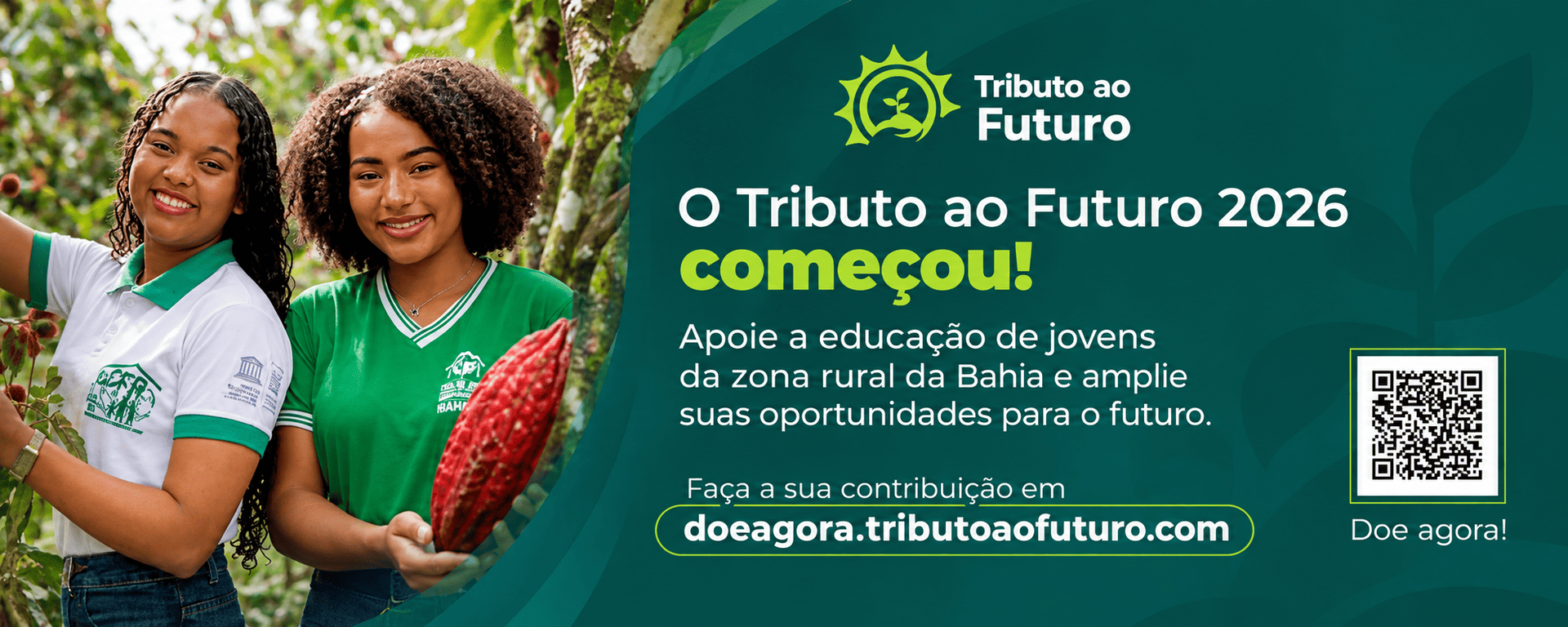Campanha do Tributo ao Futuro 2026 – Apoie essa iniciativa