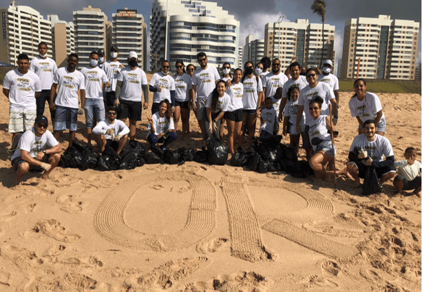 Limpeza de Praia e educação ambiental