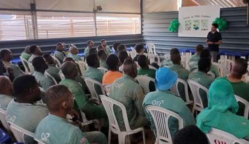 Treinamento sobre tipos de assédio e formas de violência