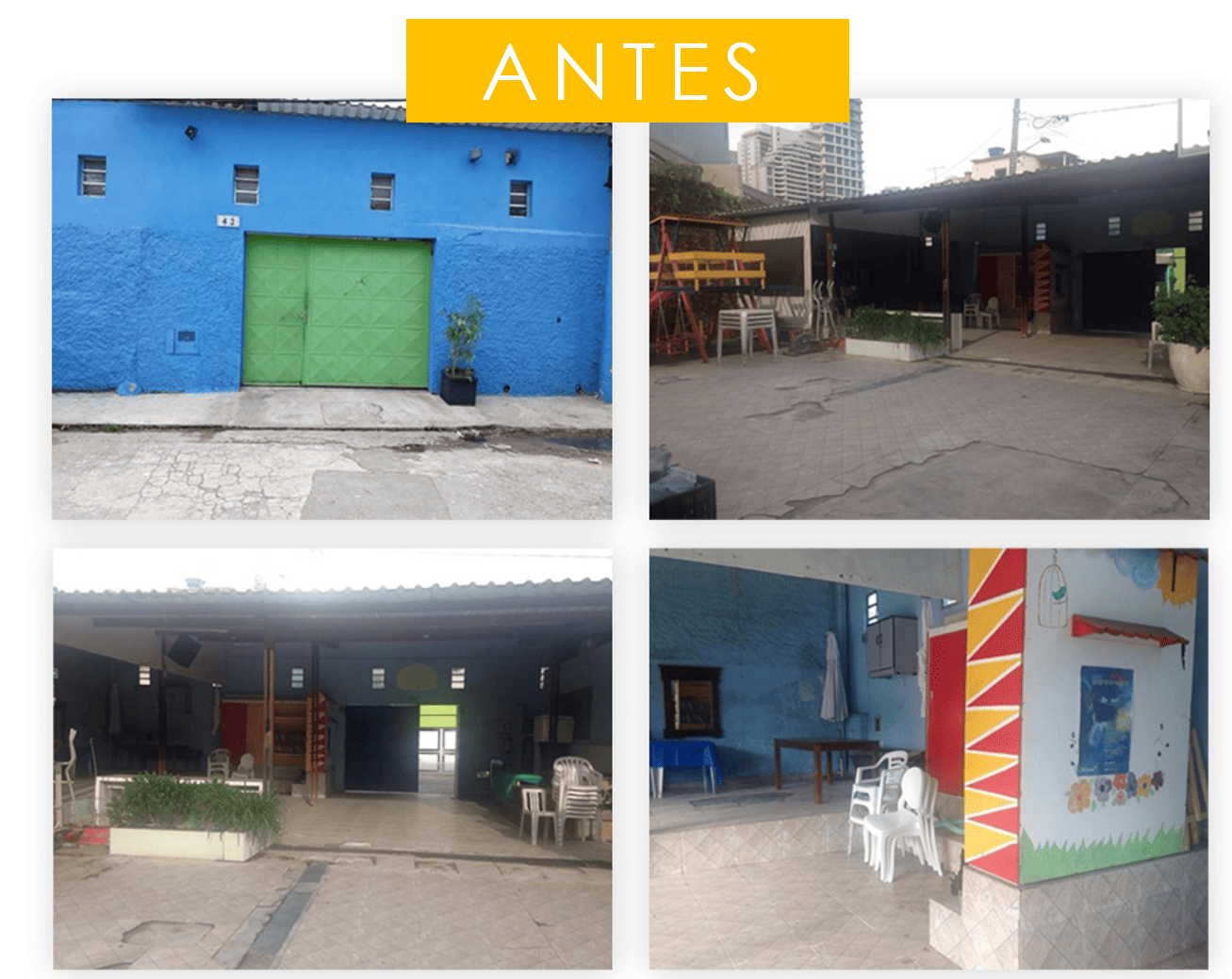 Reconstrução da sede da Associação Maria Helen Drexel